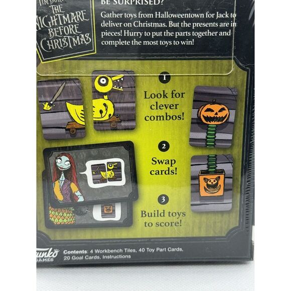 Disney The Nightmare Before Christmas: Making Christmas: Official Card Game - Picture 4 of 7